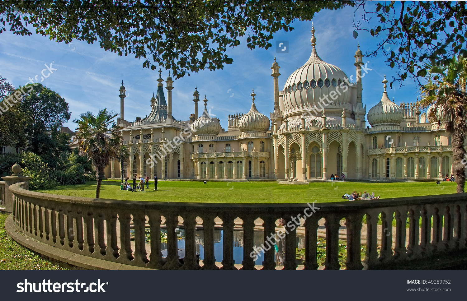 Royal Pavilion Built King George Iv Stock Photo 49289752.