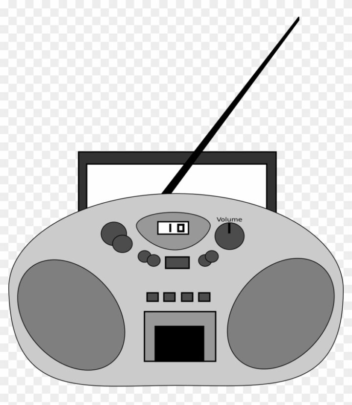 Radio Clipart Vector Clip Art Online Royalty Free Cd Player.