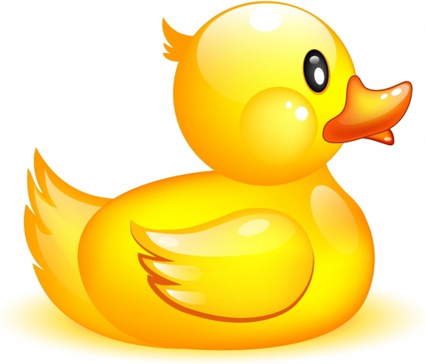 Rubber duck Free vector in Adobe Illustrator ai ( .AI.