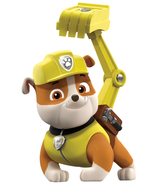 Rubble Paw Patrol Png Clipart 2.