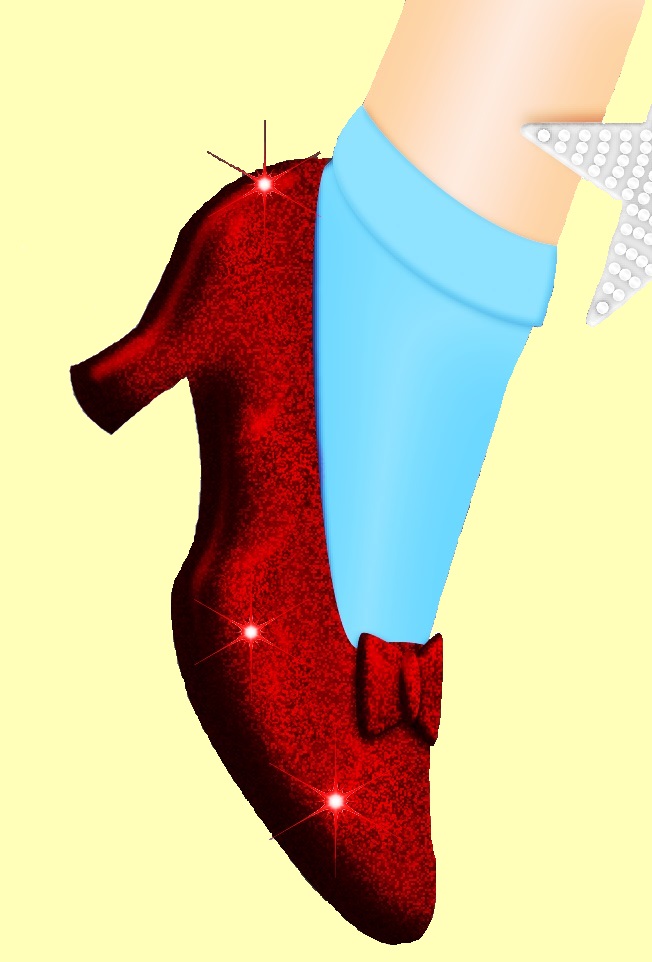 Ruby Slippers Clip Art N9 free image.