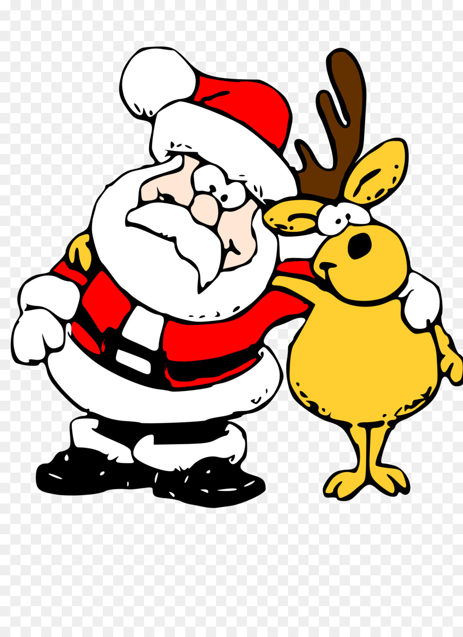 Father Christmas Clipart png download.