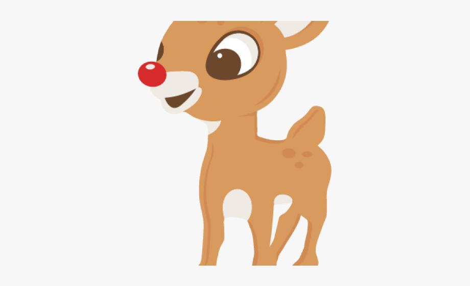 Rudolph The Red Nosed Reindeer Clipart.