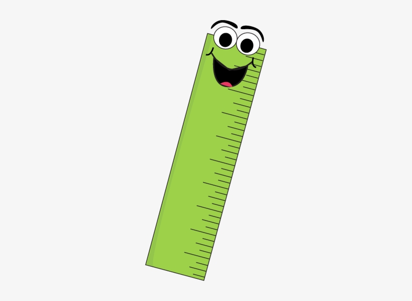 Cartoon Ruler Clip Art Image Funny Cartoon Face On.