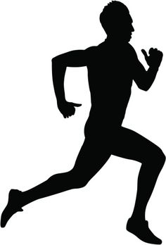 Cross Country Running Clipart.