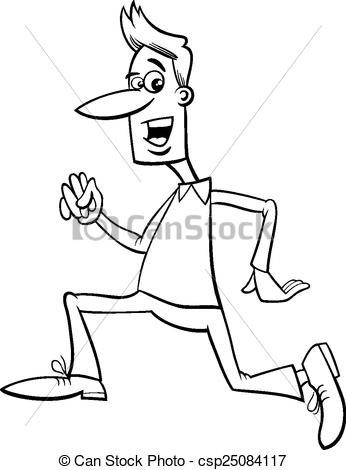 running man clipart black and white 20 free Cliparts | Download images