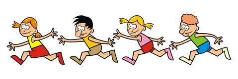 Children running race clipart 1 » Clipart Portal.