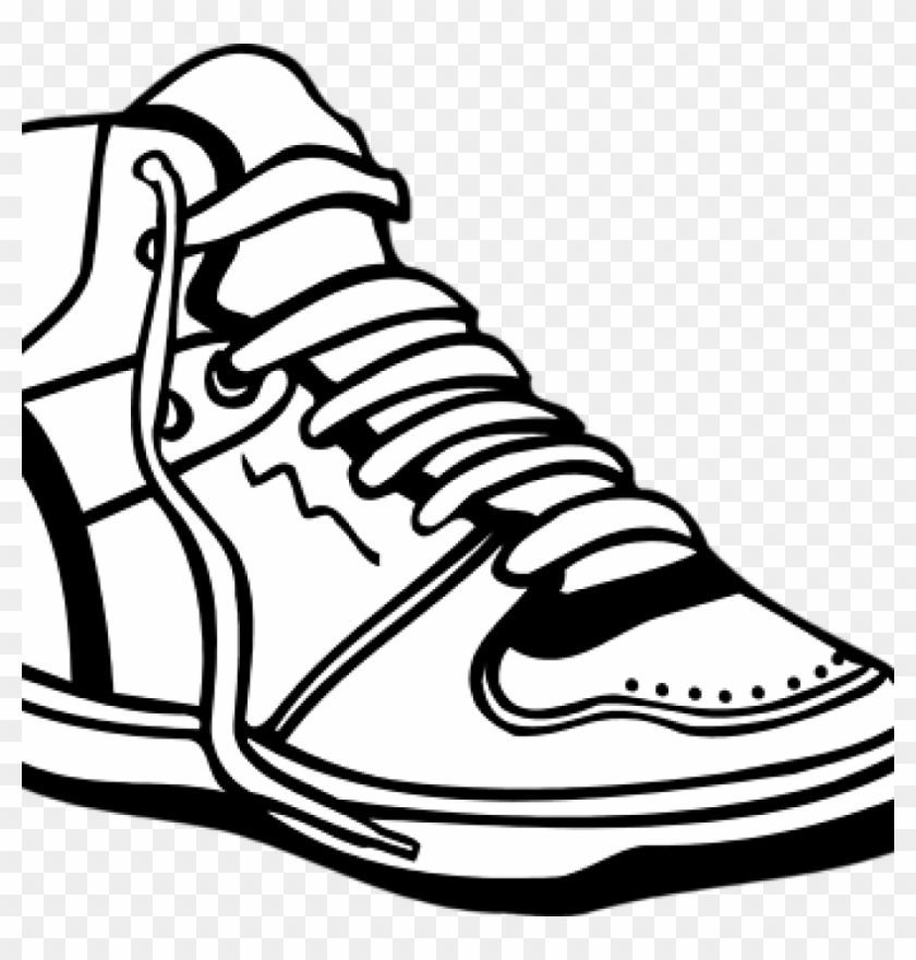 Shoes Clipart Black And White Food Clipart Hatenylo.