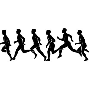 Clipart Running Art.