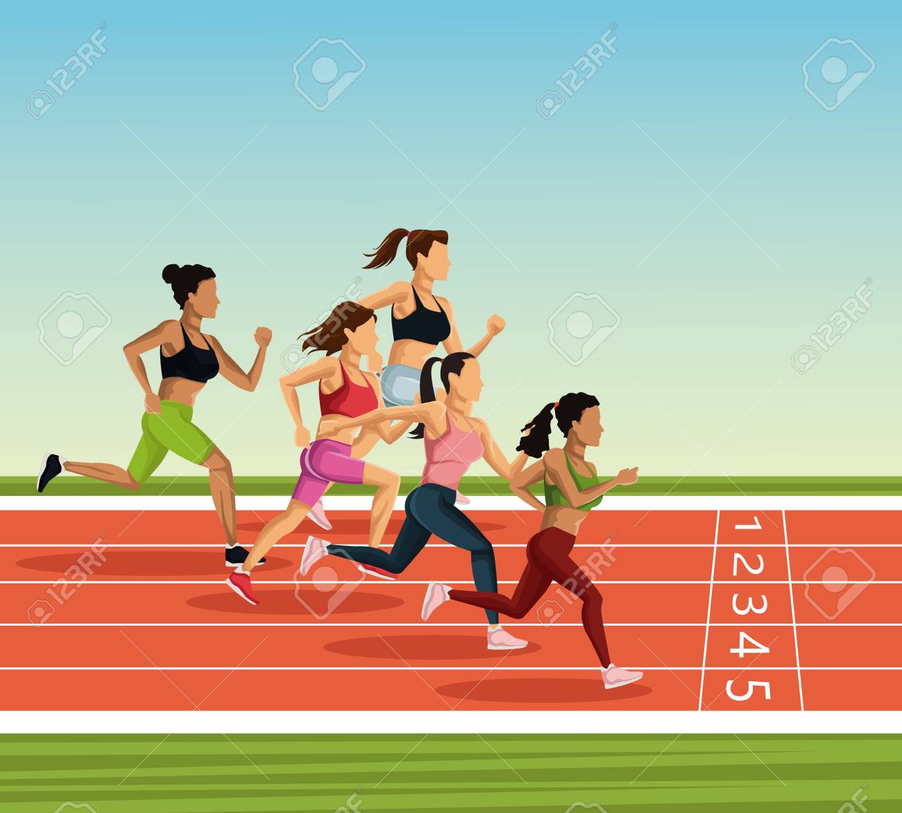 running track clip art 10 free Cliparts | Download images on Clipground