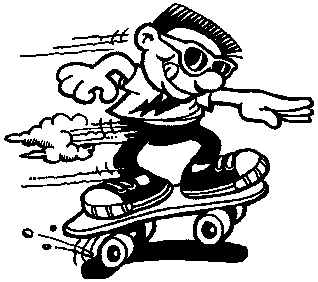 Free Skateboard Clips.