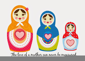Russian Nesting Doll Clipart.