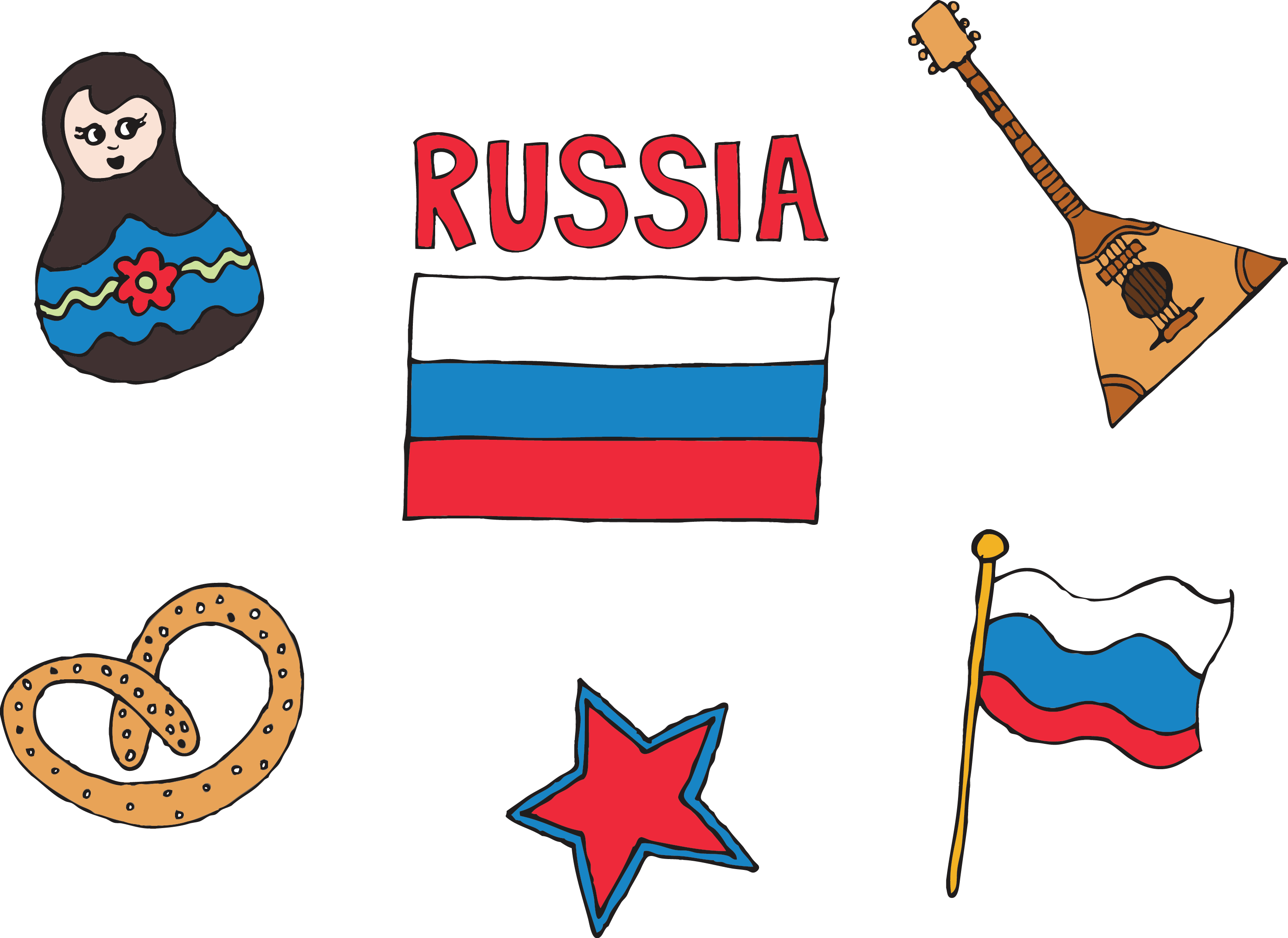 Russian symbols PNG Image.