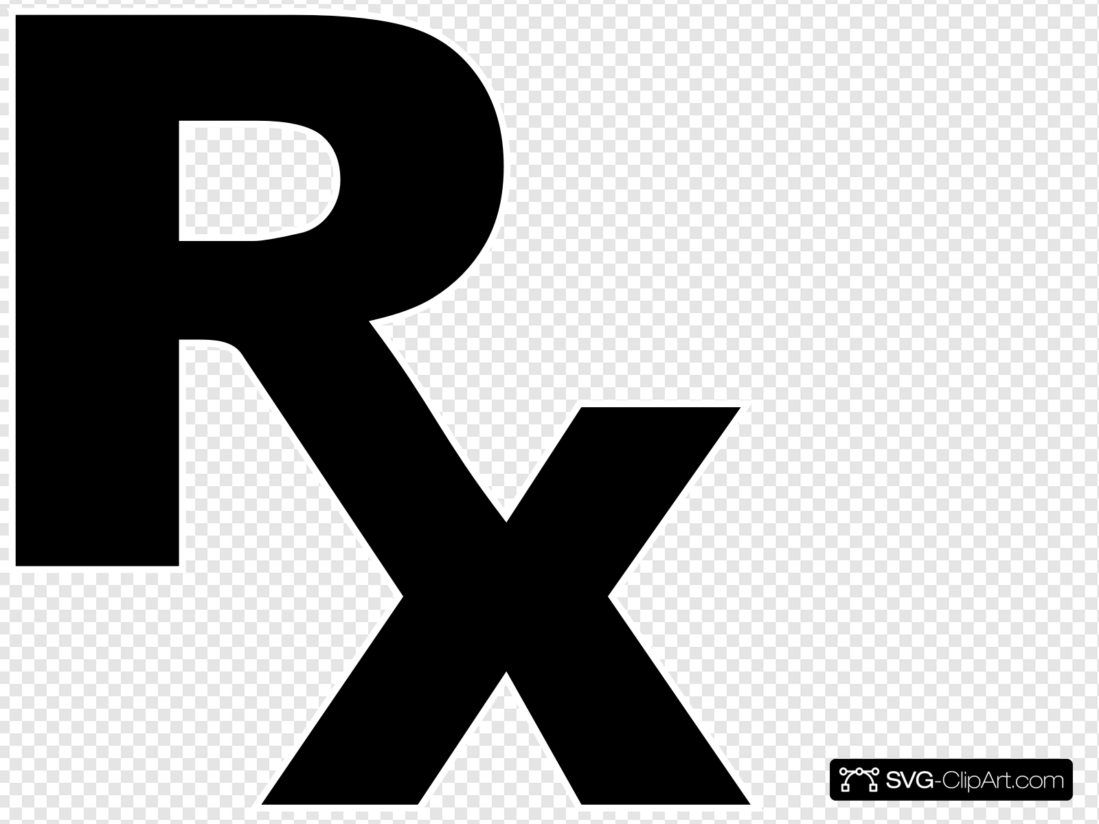 Rx Logo Clip art, Icon and SVG.