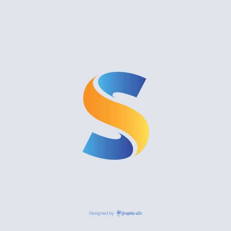 Vector letter s logo icon design elements.