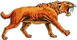 Smilodon.