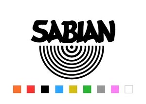 Details about Sabian Cymbals Logo Sticker Decal Percussion Bass Drum Laptop  Car Vinyl Sticker.