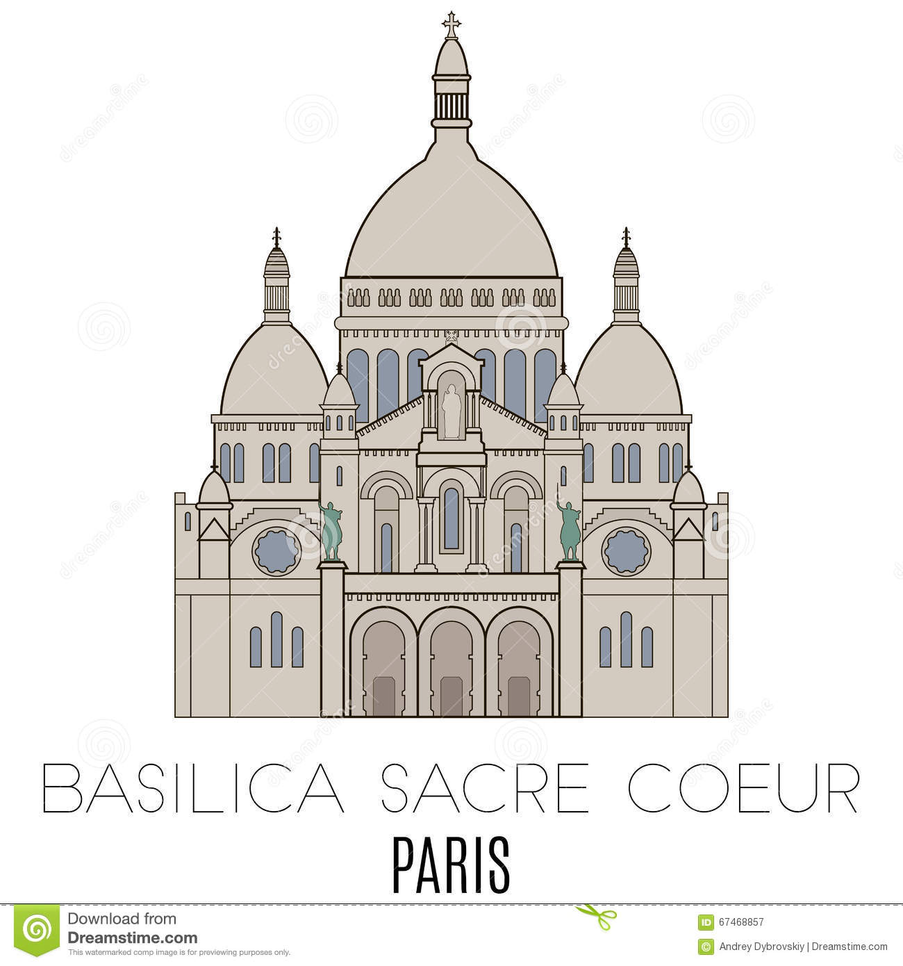 Sacré coeur basilica clipart 20 free Cliparts | Download images on