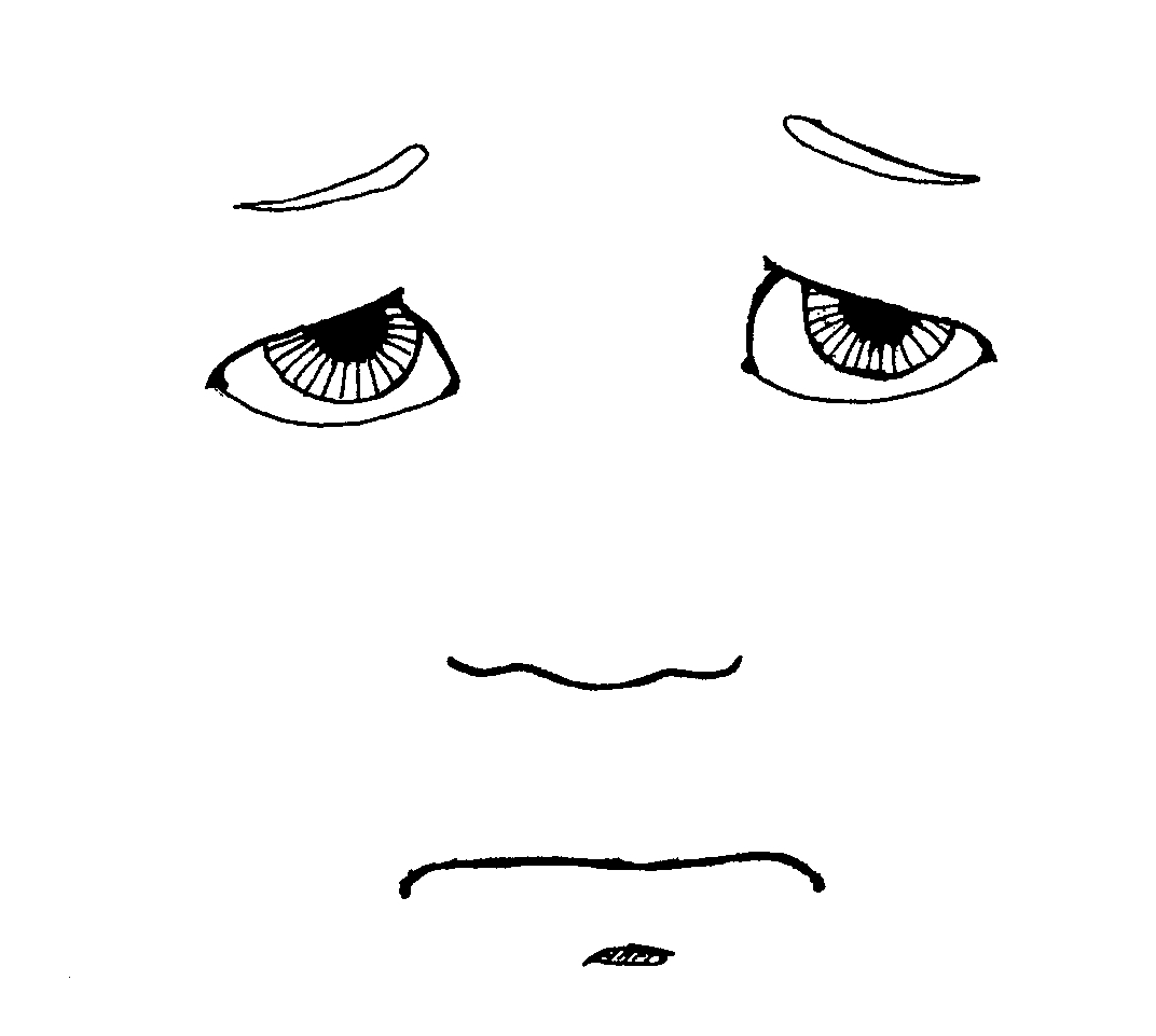 Best Sad Face Clip Art #1268.