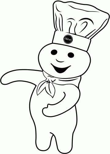 Pillsbury Dough Boy Clipart.