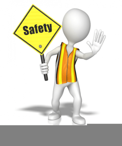 Hand Tool Safety Clipart.
