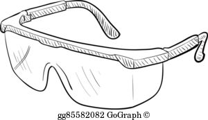 Safety Goggles Clip Art.