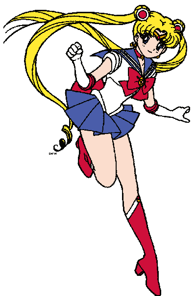 Sailor Moon Clip Art.