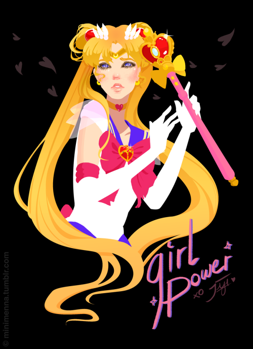 sailor moon kick.