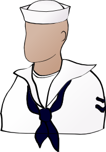 Faceless Sailor Clip Art at Clker.com.