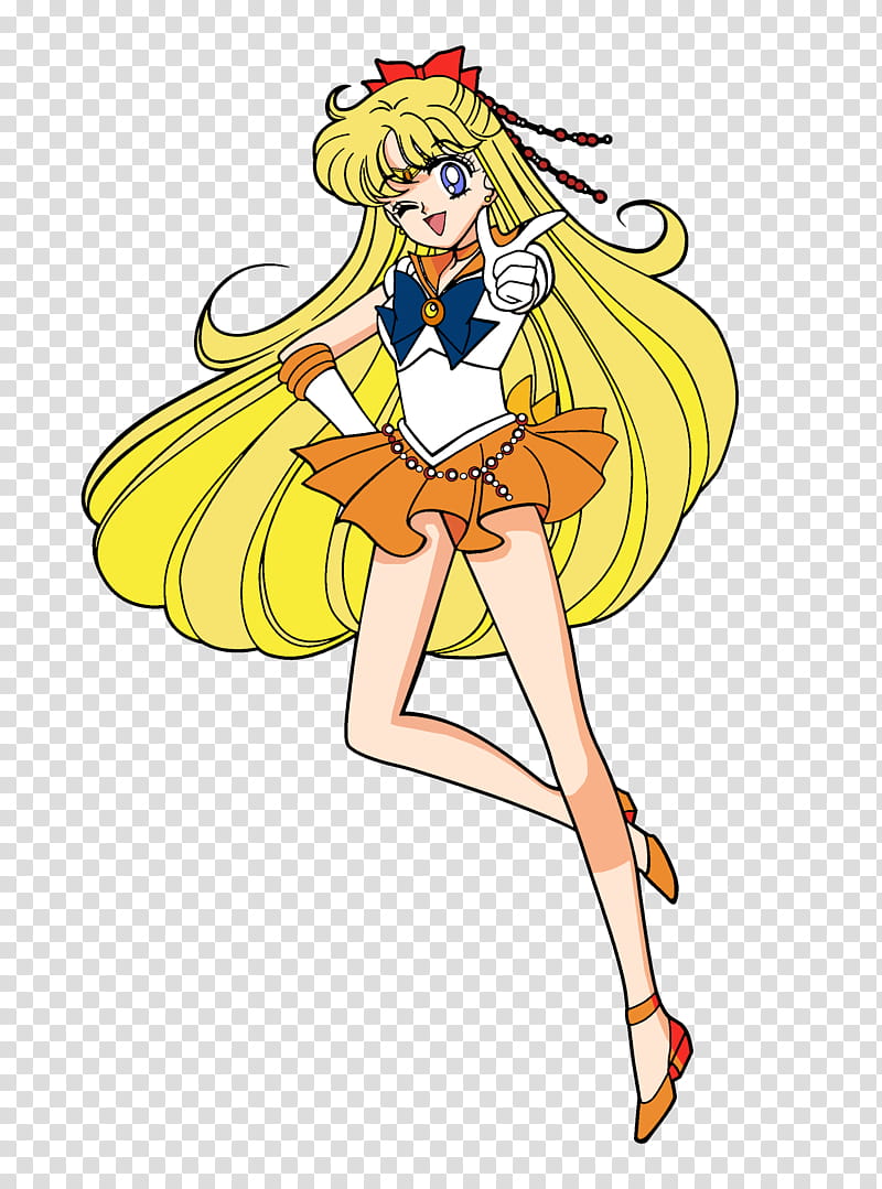 Sailor Moon Minako Aino Sailor Venus transparent background.