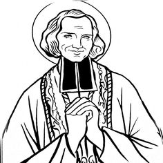 Saint Clare of Assisi Catholic coloring page. Feast day is August.