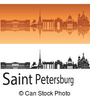 Saint petersburg skyline Clipart Vector and Illustration. 66 Saint.