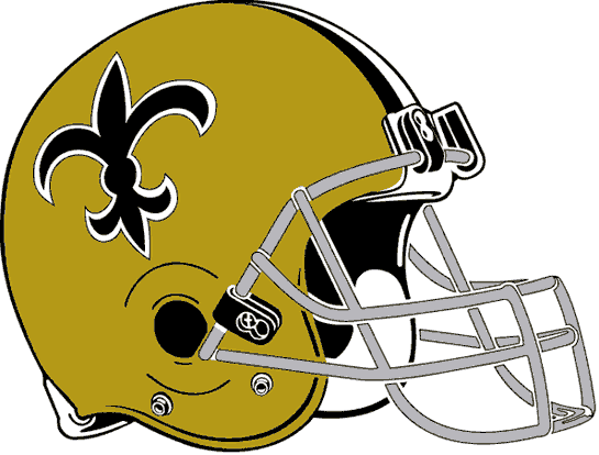 New Orleans Saints Helmet Logo.