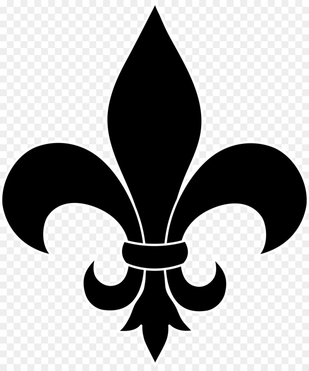 Png T Shirt Fleur De Lis New Orleans Saints Stencil Cl.
