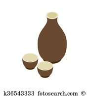 Sake cup Stock Illustrations. 13 sake cup clip art images and.