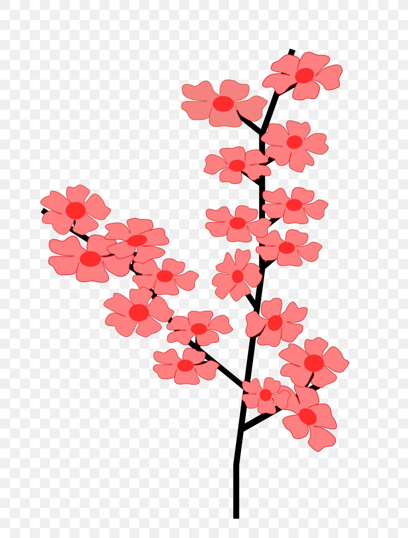 Cherry Blossom Branch Clip Art, PNG, 763x1080px, Cherry.