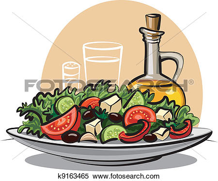 Salad Clip Art Illustrations. 16,932 salad clipart EPS vector.