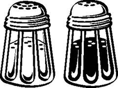 Salt and pepper shakers clipart 2 » Clipart Portal.