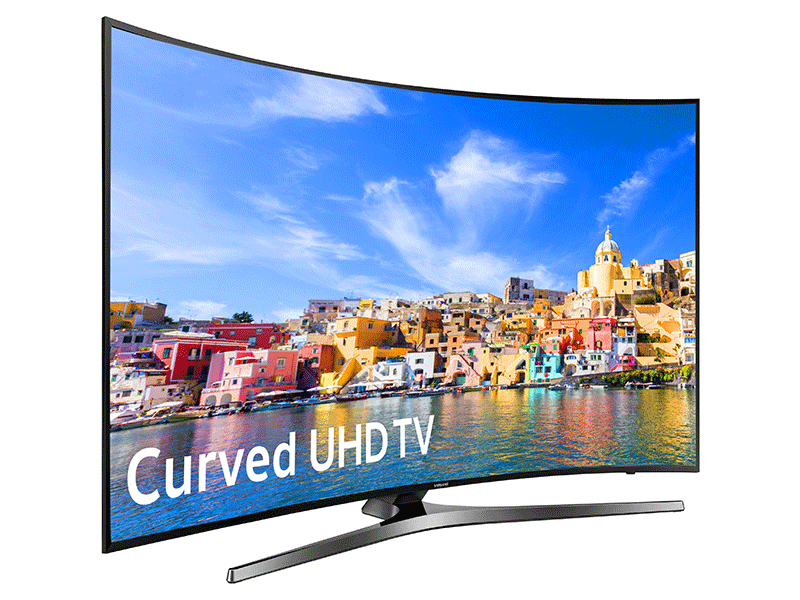 65” Class KU750D Curved 4K UHD TV (2016 Model) TVs.