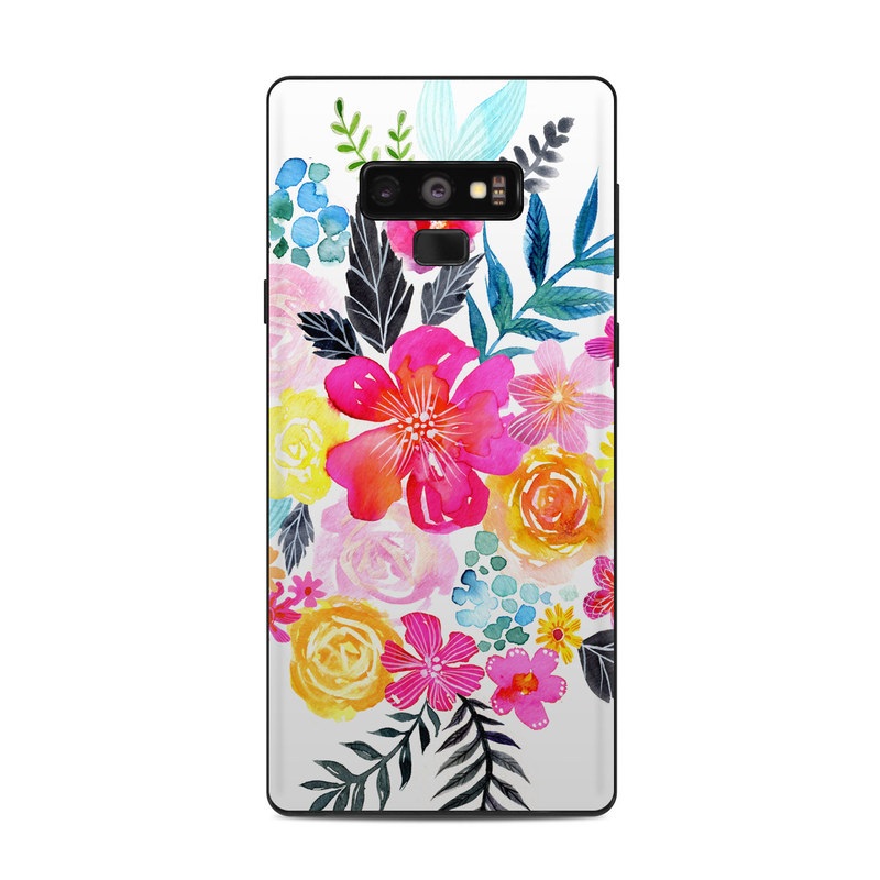 Pink Bouquet Samsung Galaxy Note 9 Skin.