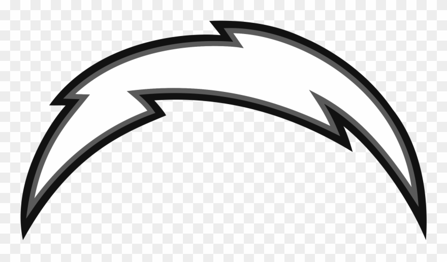 Los Angeles Chargers Logo Black And White.
