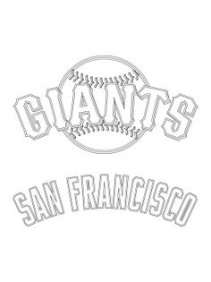 San Francisco Giants Clipart Logo.