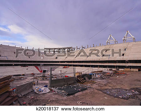 Picture of New San Mames Stadium Construction in Bilbao k20018137.
