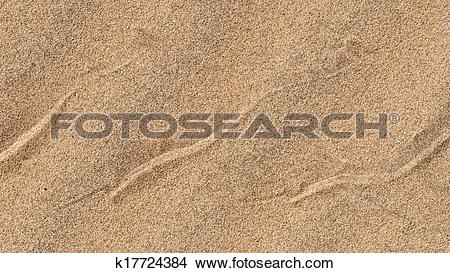 Stock Photo of Sidewinding snake tracks across the sand k17724384.