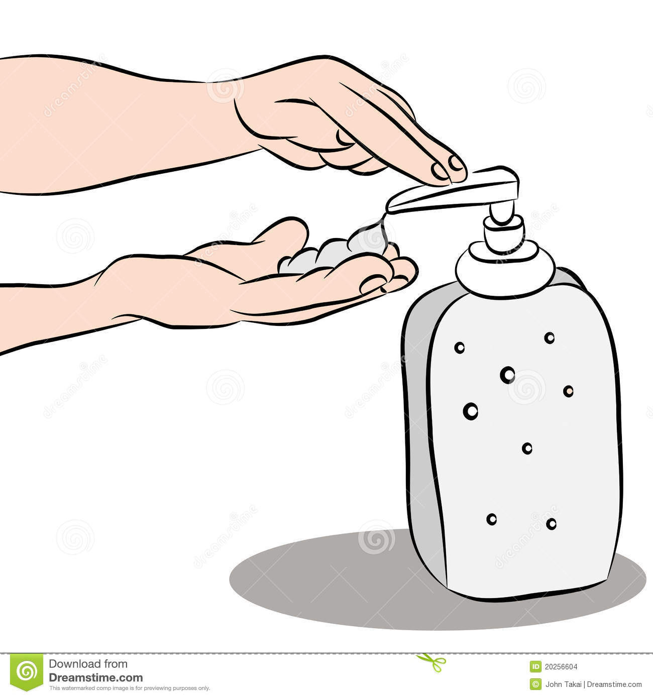 Hand Sanitizer Stock Illustrations.