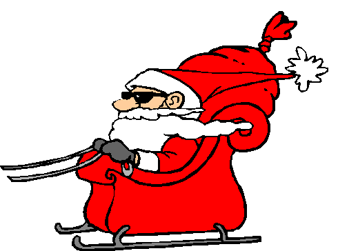 How does Santa get around the world in one night?.