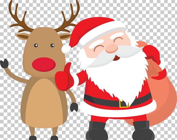 Santa Claus Reindeer Father Christmas Child PNG, Clipart.