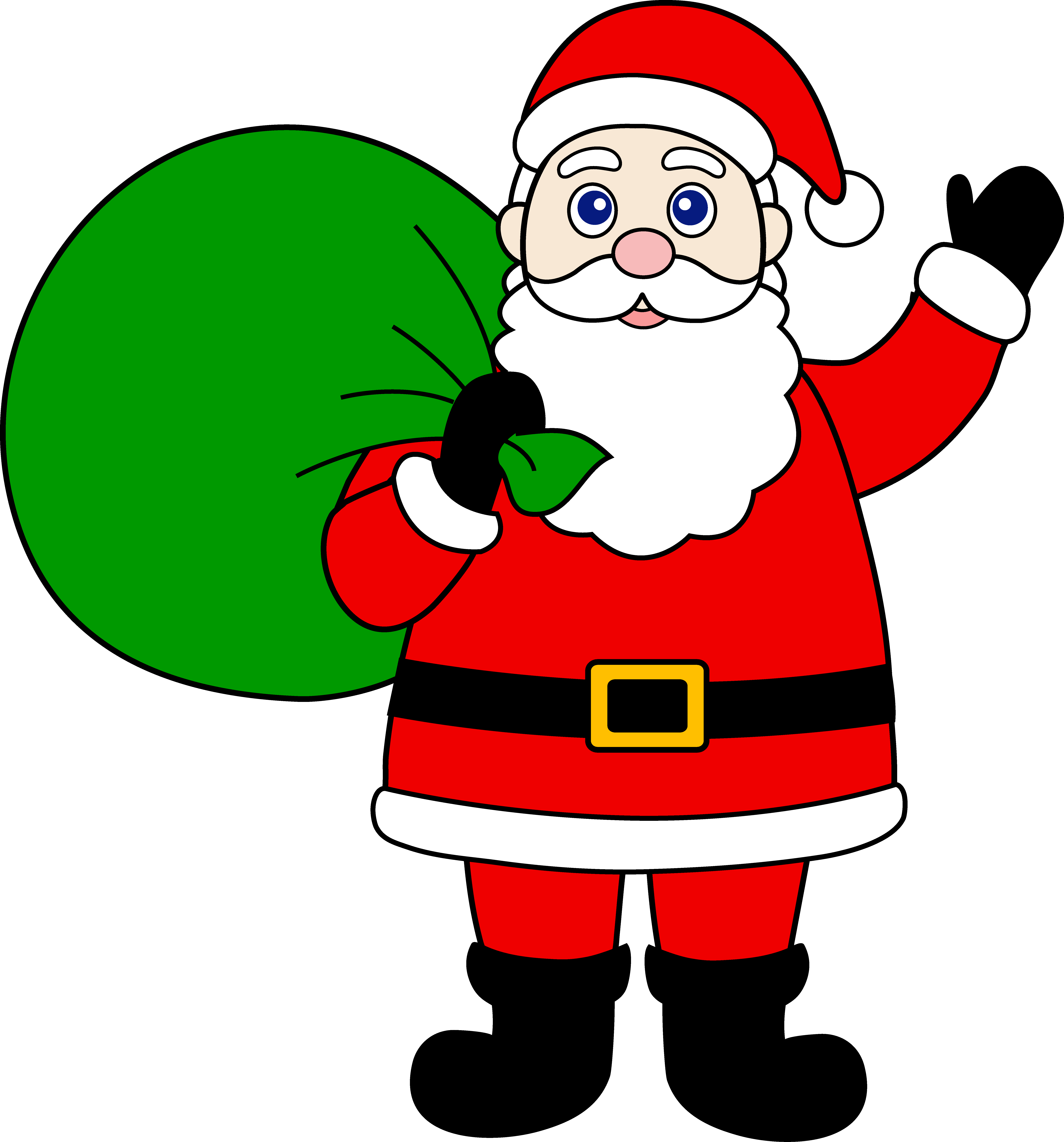 Free Santa Claus Art, Download Free Clip Art, Free Clip Art.