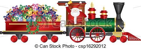 Santa claus train clipart 20 free Cliparts | Download images on ...