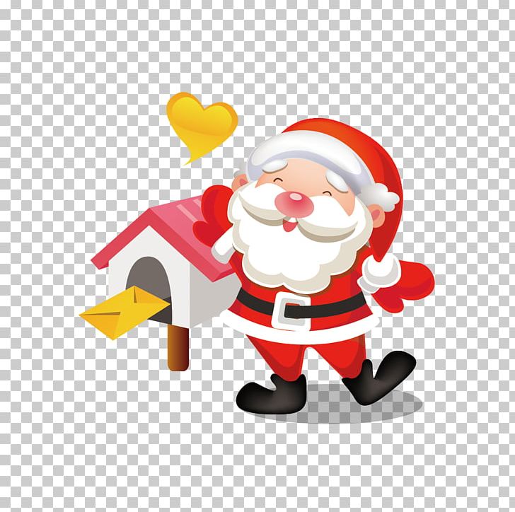 Santa Claus Email Box Computer Icons Christmas PNG, Clipart.